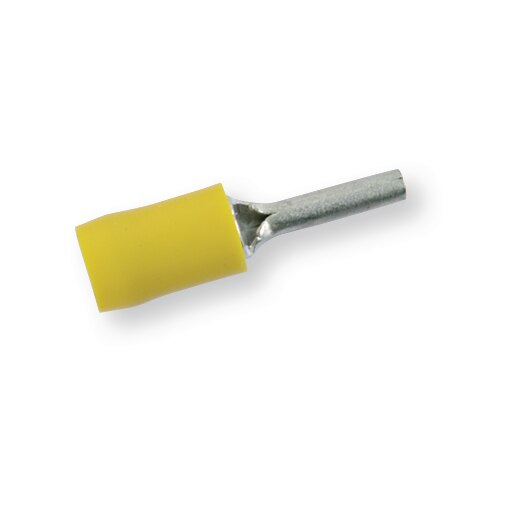 Isolierter Verbinder 2,8x2,8 mm gelb